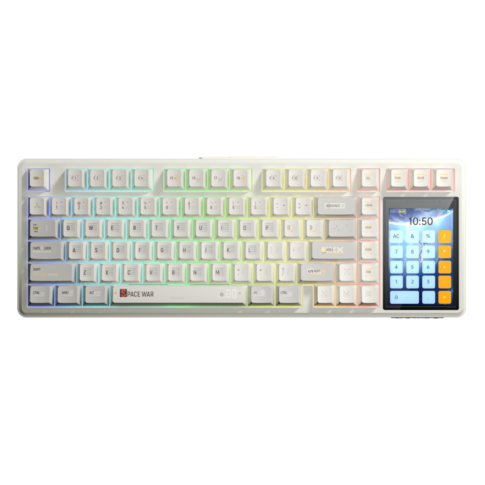 Gaming Keyboard Hot Swappable - AULA L99 75 % Layout, Hot-Swap-Dichtung,