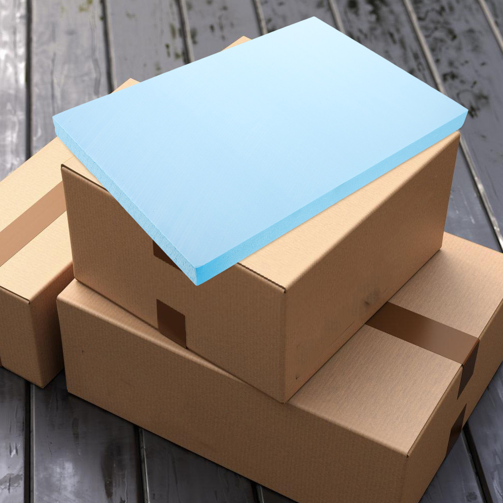 Polyurethane Foam Sheet - 2 Stück hochdichte Polyurethan-Schaumstoffplatten, Verpackungsschaumstoffplatten für