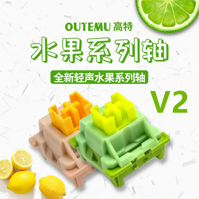 Keyboard Lube Kit - Outemu Silent Peach V2 Schalter geschmiert