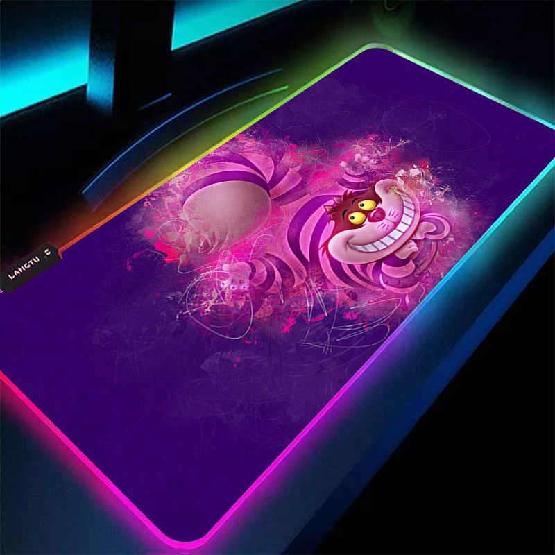Gaming Keyboard En Mouse - Großes Mauspad RGB A-Alices in Wonderland