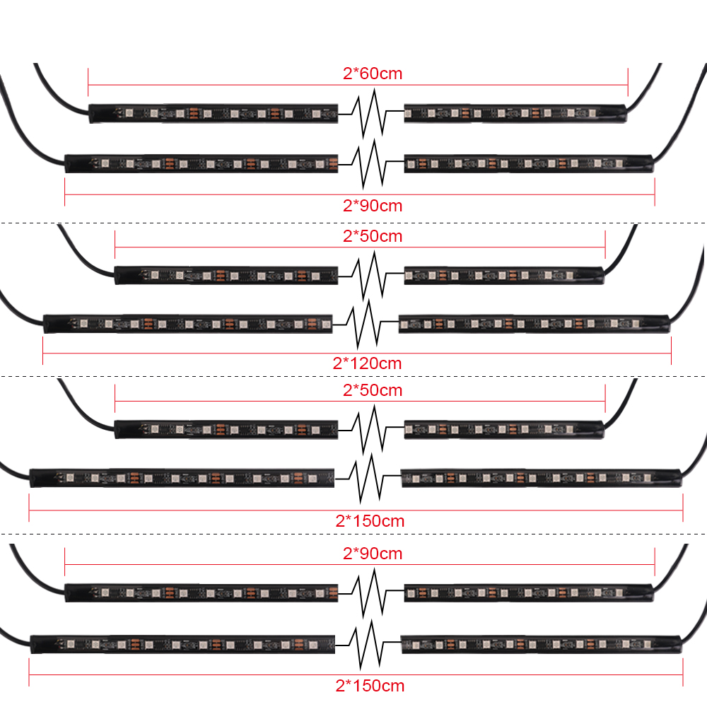 Neon LED RGB Auto Under glow B – Rgb Underglow Strip Bewertung und Preis