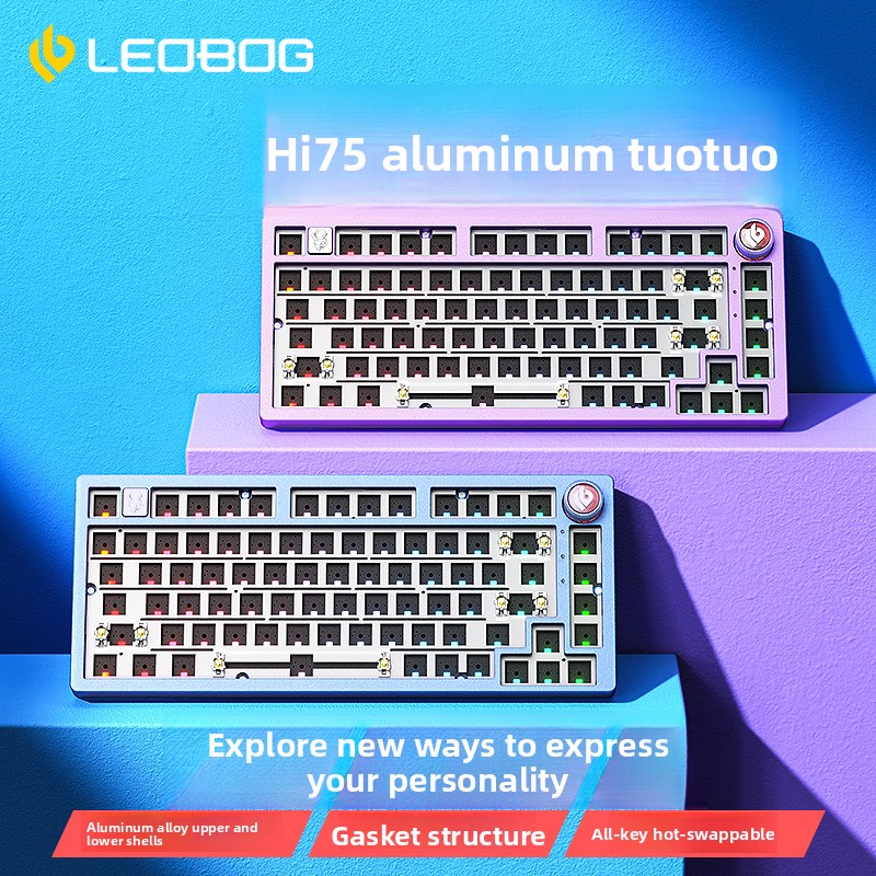 LEOBOG Hi75 CNC Aluminium-Kit  – Gaming Keyboard Thocky Bewertung und Preis