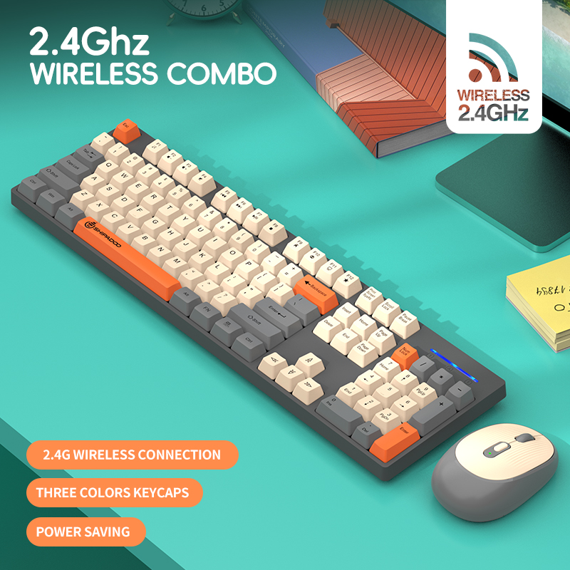 2.4G Kabelloses Büro-Tastatur- – Gaming Keyboard And Mouse Wireless Bewertung und Preis