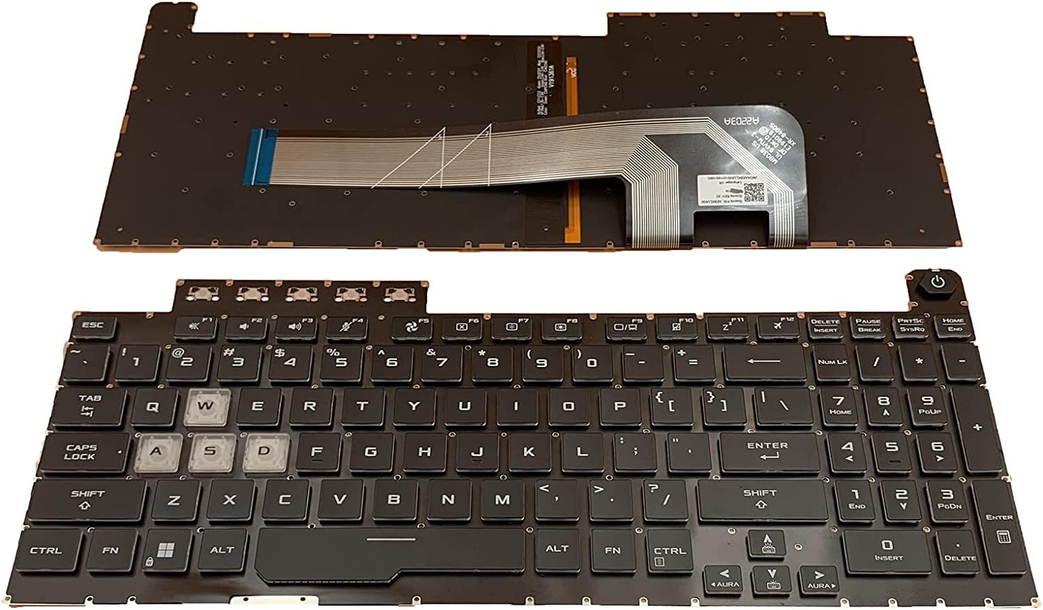Neu für Asus TUF Gaming F17 FX – Gaming Keyboard Asus Bewertung und Preis