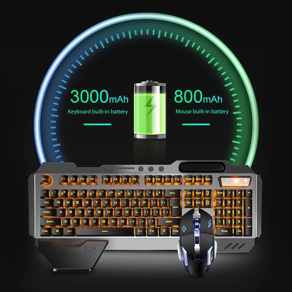 K680 wiederauf ladbare 2,4g dr – Gaming Keyboard And Mouse Wireless Bewertung und Preis
