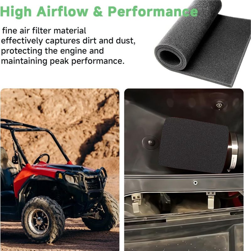 Luftfilter-Ersatz für ATV, UTV – Polyurethane Foam Sheet Bewertung und Preis