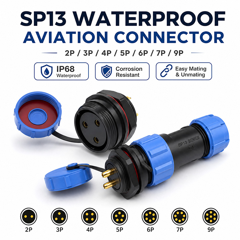 IP68 SP13 Luftfahrtsteckverbin – Aviator Connector Kit Bewertung und Preis