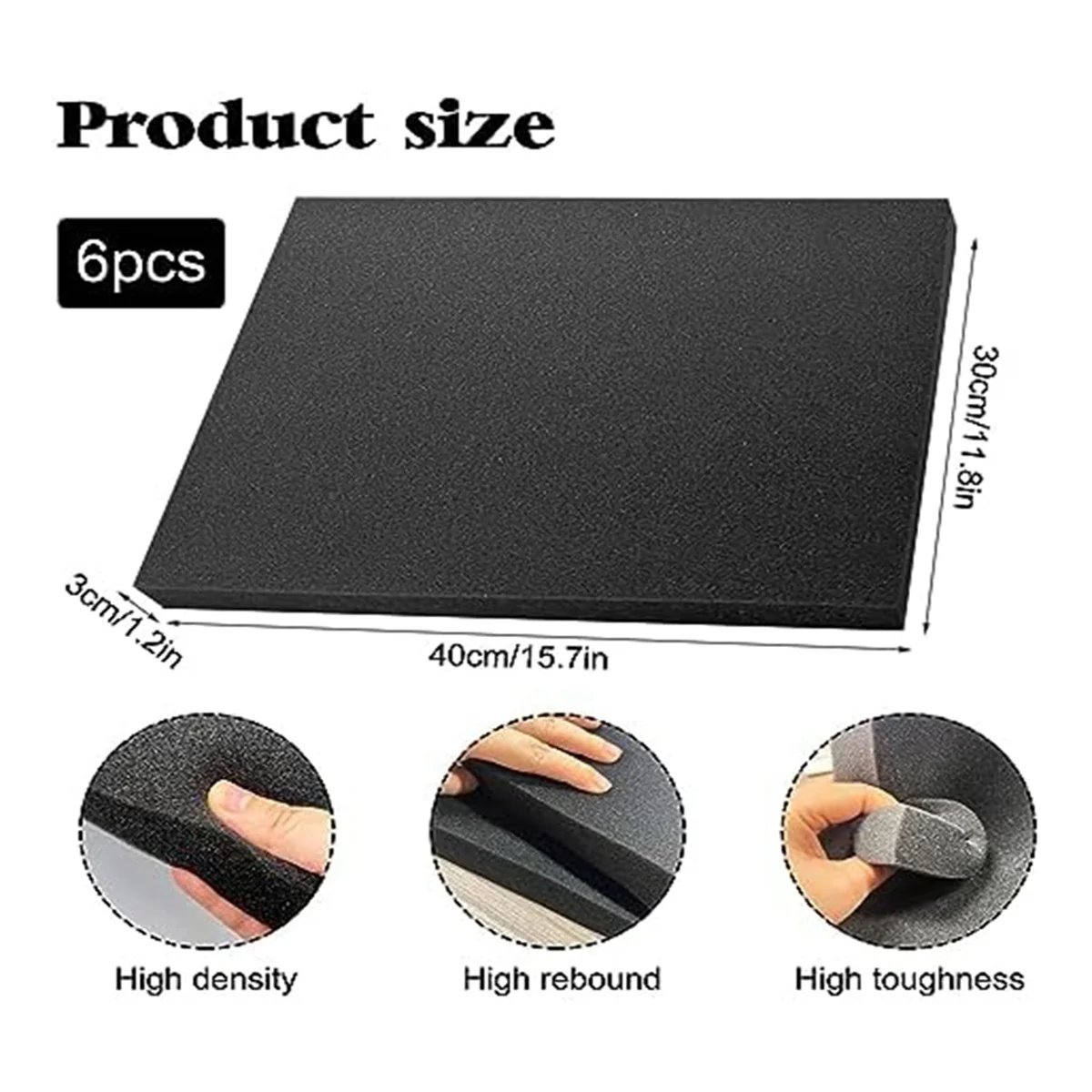 6 Stück Polyurethan-Schaumstof – Polyurethane Foam Sheet Bewertung und Preis