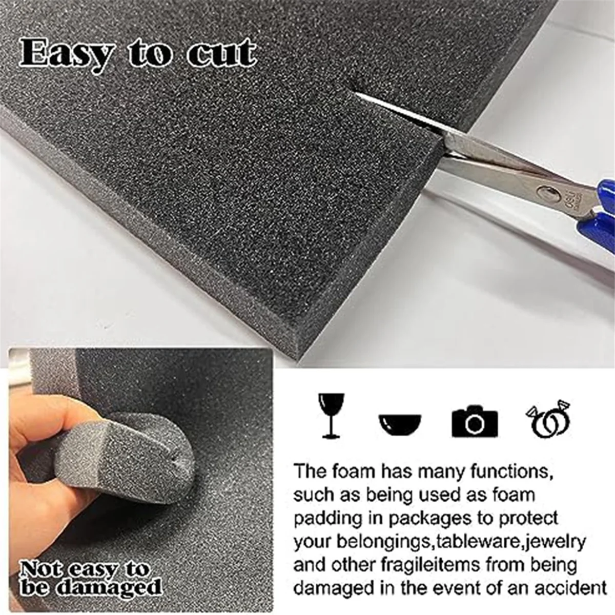 6 Stück Polyurethan-Schaumstof – Polyurethane Foam Sheet Bewertung und Preis