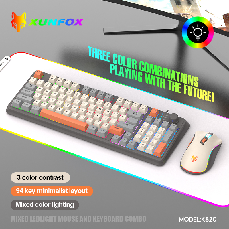 K820 USB Wired Spiel Tastatur  – Gaming Keyboard And Mouse Wireless Bewertung und Preis