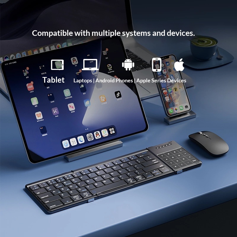 Mengzu Tri Fold kabellose Blue – Gaming Keyboard Wireless Bewertung und Preis