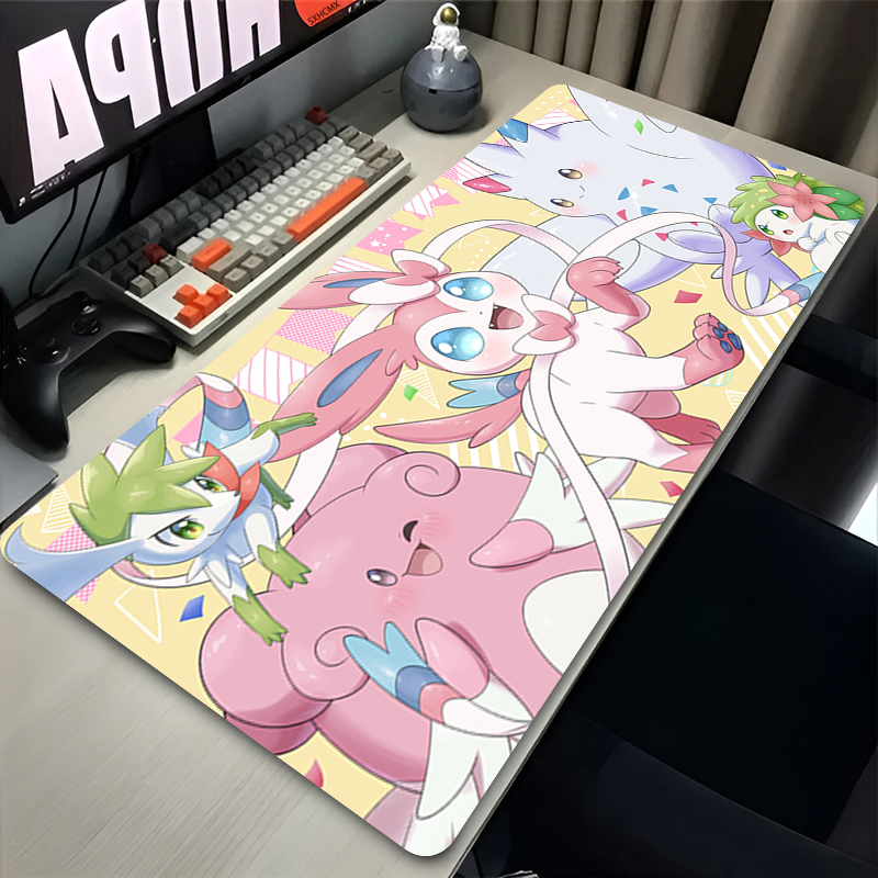 Großes rosa süßes Mauspad XXL  – Gaming Keyboard Nearby Bewertung und Preis