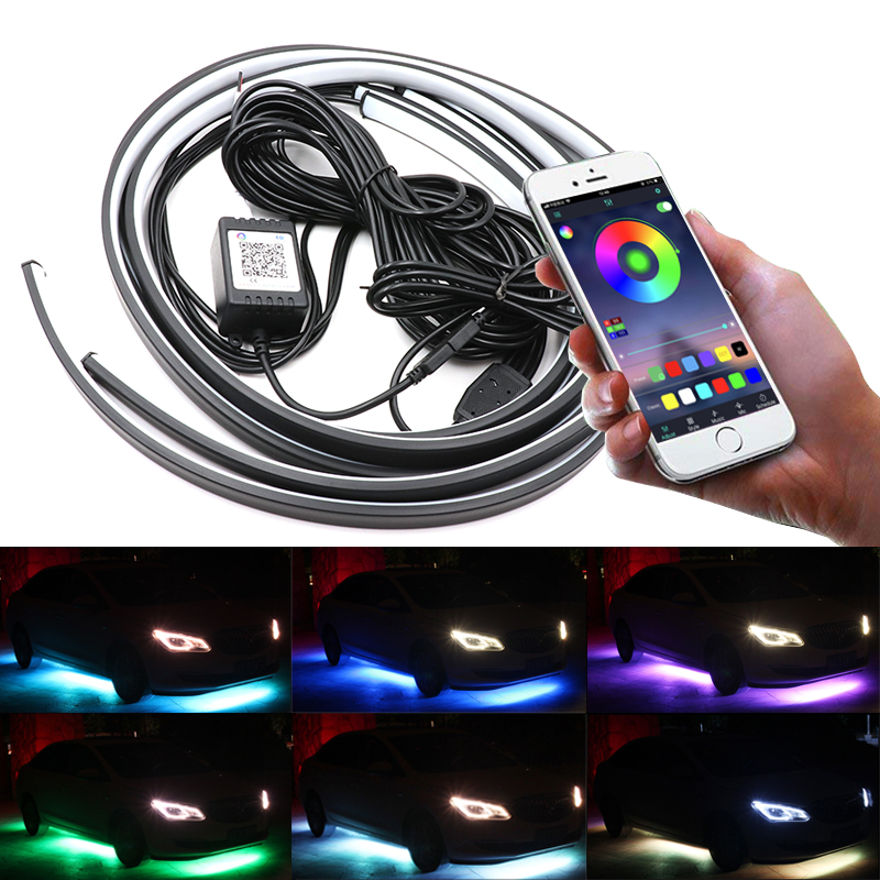 Niscarda 4PCS 12V IP65 App Con – Rgb Underglow Strip Bewertung und Preis