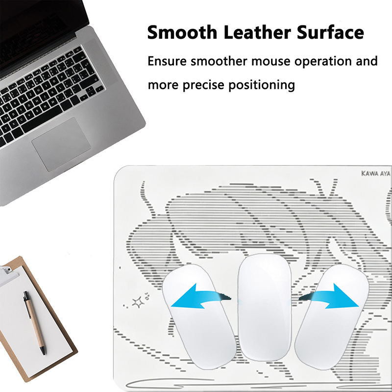 1 Stück Leder-Mauspad Anime En – Gaming Keyboard Nearby Bewertung und Preis
